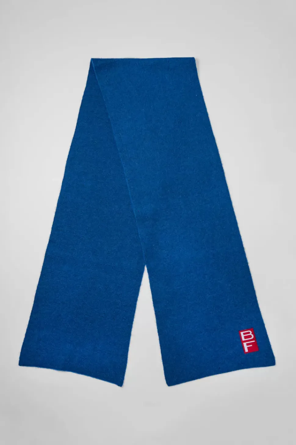 Solid Scarf Deep Blue Alpaca