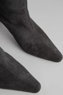 Stevie 42 Anthracite Suede Leather