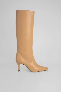 Stevie 42 Bone Smooth Calf Leather