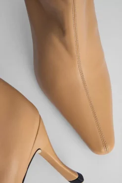 Stevie 42 Bone Smooth Calf Leather