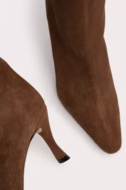 Stevie 42 Brown Suede Leather
