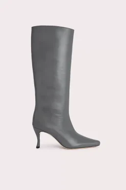 Stevie 42 Cement Nappa Leather