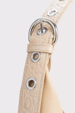 Story Sable Croco And Nappa Leather