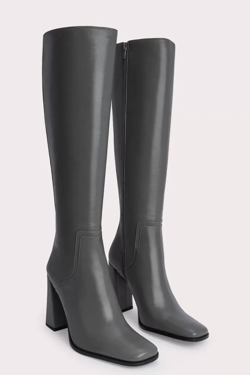 Tia Cement Nappa Leather