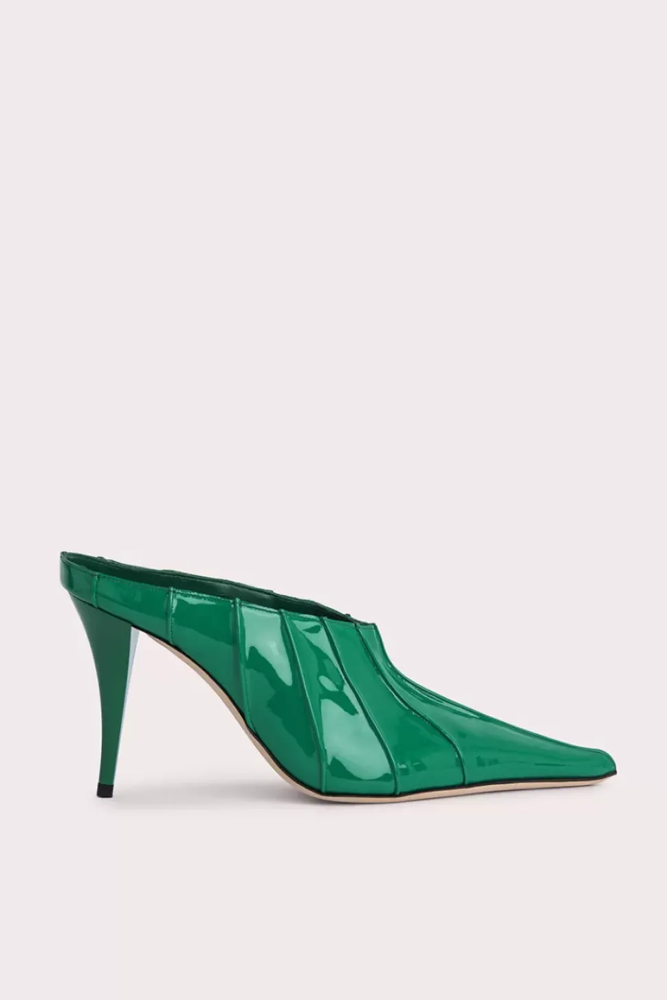Trish Clover Green Patent Leather