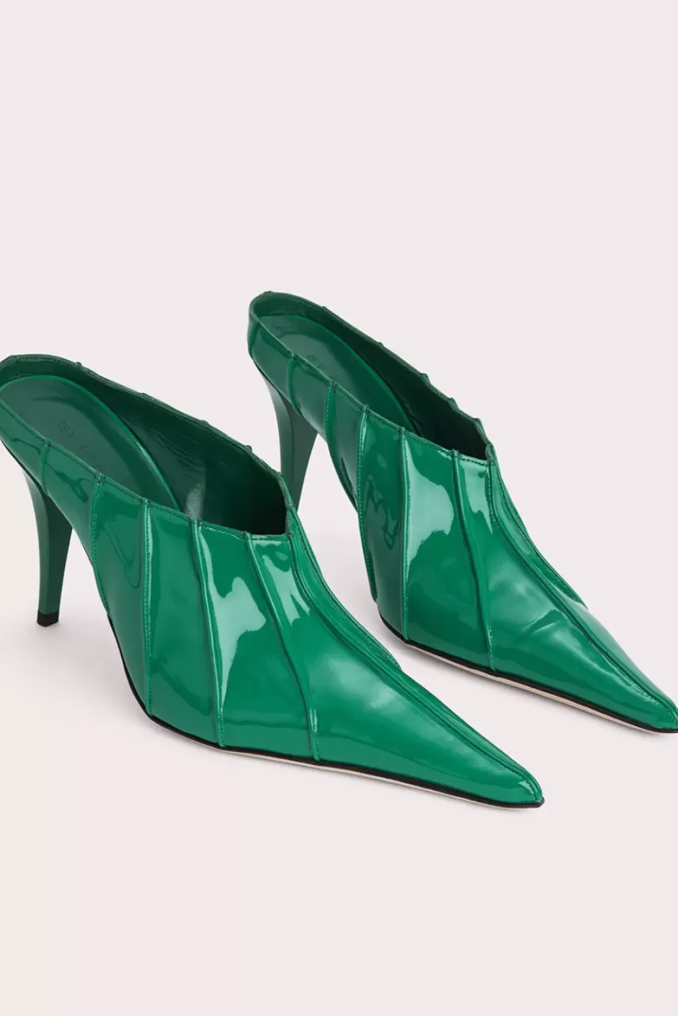 Trish Clover Green Patent Leather