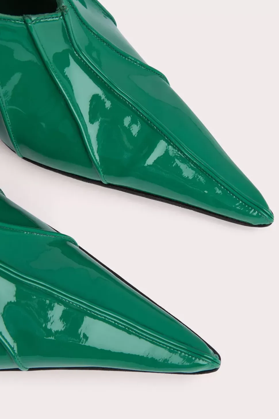 Trish Clover Green Patent Leather