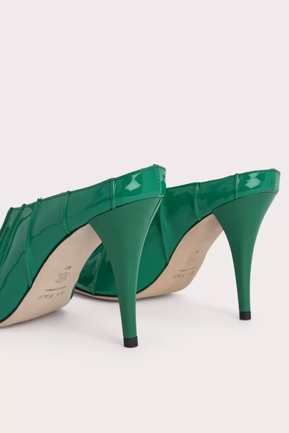 Trish Clover Green Patent Leather