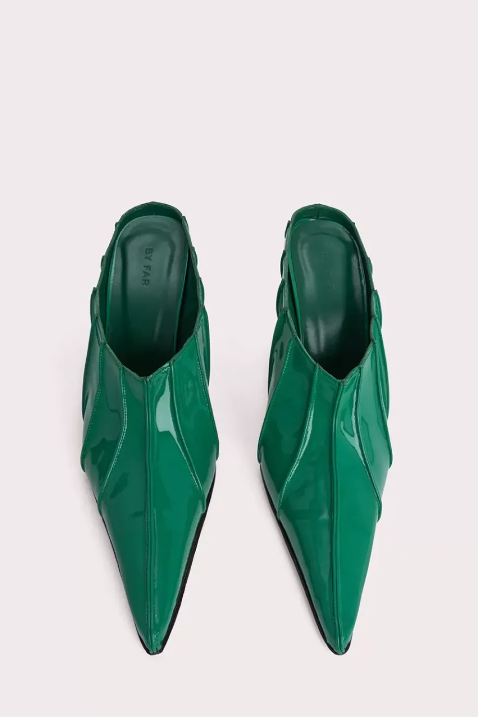 Trish Clover Green Patent Leather