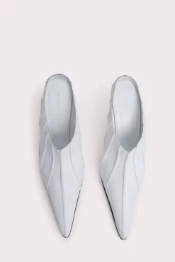 Trish White Nappa Leather