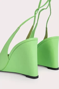 Vaughn Fresh Green Nappa Leather