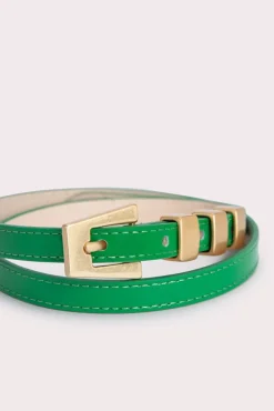 Vic Green Patent Leather