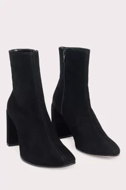 Vlada Black Suede Leather