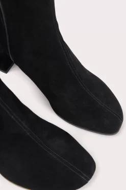 Vlada Black Suede Leather