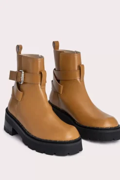 Warner Peanut Butter Soft Semi Patent Leather