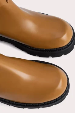 Warner Peanut Butter Soft Semi Patent Leather