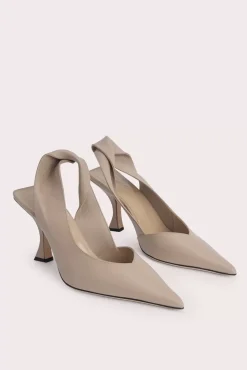 Yasha Taupe Nappa Leather